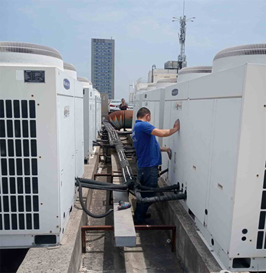 德令哈中央空调制热和不制冷系统维修方法